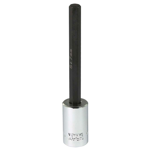 Tr&egrave;s longue douille &agrave; embout, 7 mm x 4" lo, Prise 3/8" Absolute Business Supply