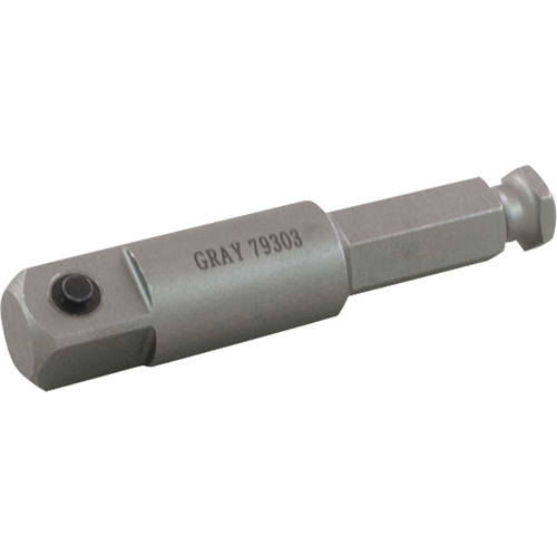 Rallonge hexagonale m&acirc;le, Prise 1/2", 3" lo Absolute Business Supply