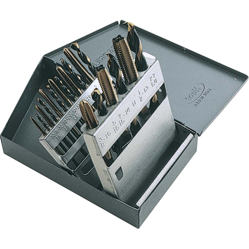 Tap & Drill Set, 18 Pieces Absolute Business Supply