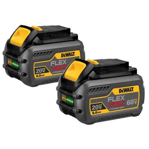 FlexVolt Batteries, Lithium-Ion, 60 V, 6 A Absolute Business Supply