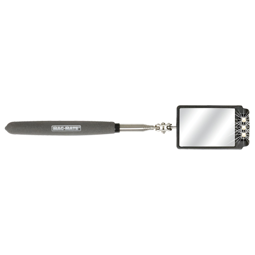 Miroir d'inspection, Rectangulaire, 2-3/4" lo x 1-7/8" la, T&eacute;lescopique Absolute Business Supply