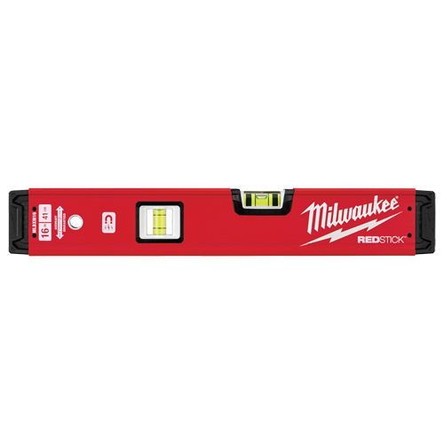 Niveau Redstick, Boîte, 1,33' lo, Acier, 2, Magn&eacute;tique Absolute Business Supply