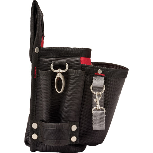 Electrician's Work Pouch, Nylon, 15 Pockets, Black Absolute Business Supply