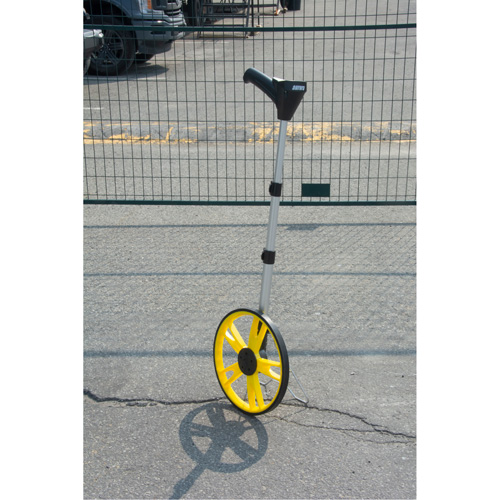 Digital Distance Measuring Wheel, 12.5"/31.8 cm, 99999.9 m Range, Feet/Metres Absolute Business Supply
