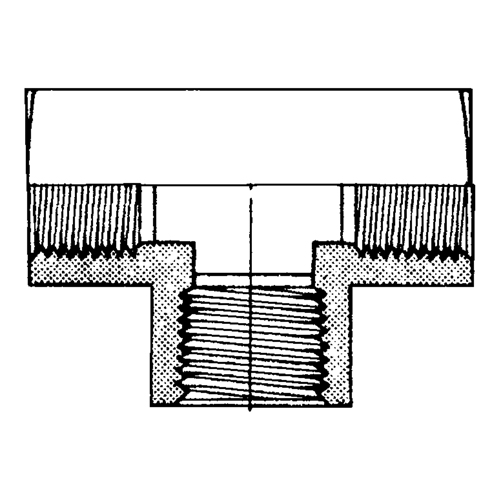 Raccord En T&eacute; Femelle, Laiton, 1/8" Absolute Business Supply
