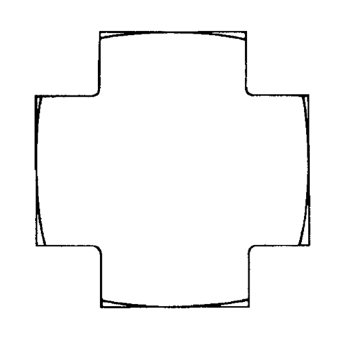 Cross 1/8" NPT Absolute Business Supply