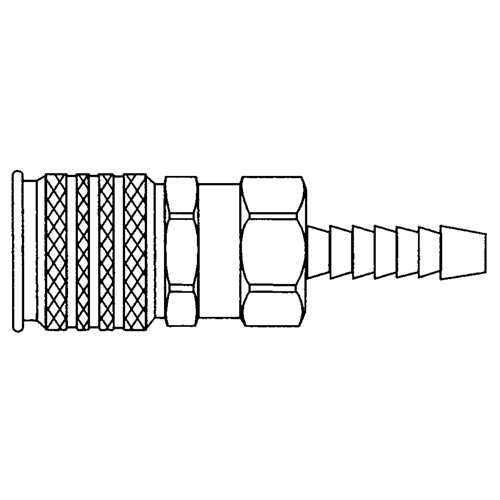 Uniquik Quick Coupler, Brass Absolute Business Supply