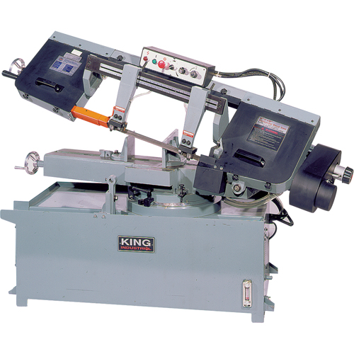 Metal Cutting Swivel Band Saws, Horizontal, Round 9" and  9" x 18" Rectangular Cutting Capacity Absolute Business Supply