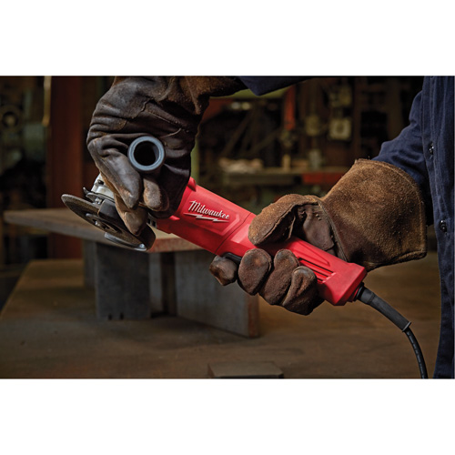 Small Angle Grinder, 4-1/2", 120 V, 11 A, 12000 RPM Absolute Business Supply