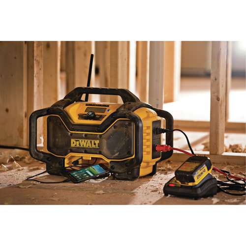 Jobsite Bluetooth Radio (Tool Only), Lithium-Ion, 60V Absolute Business Supply
