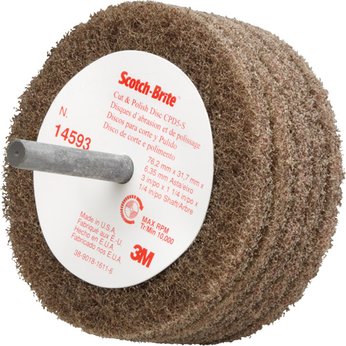 Scotch-Brite Cut & Polish Disc, 3" Dia. Absolute Business Supply