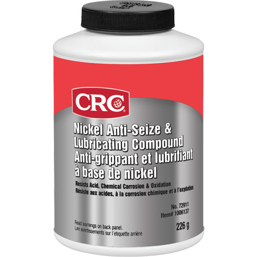 Nickel Anti-Seize Lubricating Compound, 226 g, 425°F (218°C) Max. Effective Temperature Absolute Business Supply