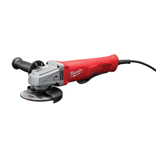 Petite meuleuse d'angle avec interrupteur &agrave; palette verrouillable, 4-1/2", 120 V, 11 A, 12 000 Tr/min Absolute Business Supply