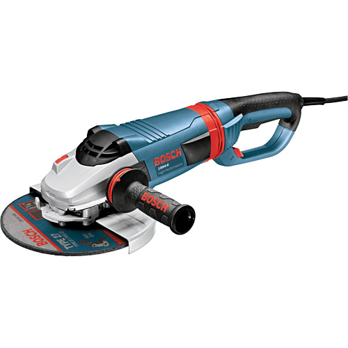 High Performance Large Angle Grinder, 9", 120 V, 15 A, 6500 RPM Absolute Business Supply