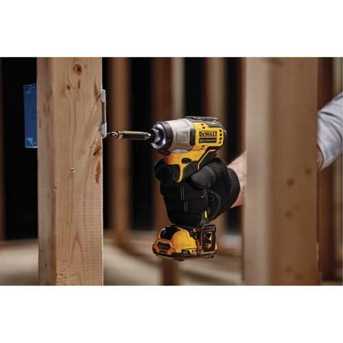 Xtreme Brushless Impact Driver Kit, 1/4", 1450 in-lbs Max. Torque, 12 V, Lithium-Ion Absolute Business Supply