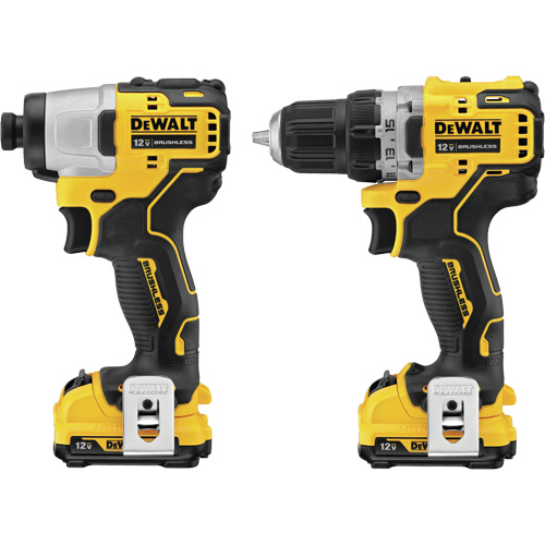 Xtreme Brushless Drill & Impact Driver Kit, Lithium-Ion, 12 V Absolute Business Supply