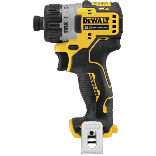 Xtreme Brushless Screwdriver (Tool Only), 1/4", 12 V, 200 UWO Max. Torque, Lithium-Ion Battery Absolute Business Supply