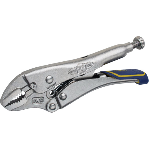 Pince-&eacute;tau avec coupe-fil Fast Release, Longueur 5", M&acirc;choire courb&eacute;e Absolute Business Supply