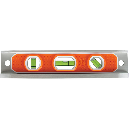 Torpedo Level, 9" L, Aluminum, 3 Vials, Magnetic Absolute Business Supply
