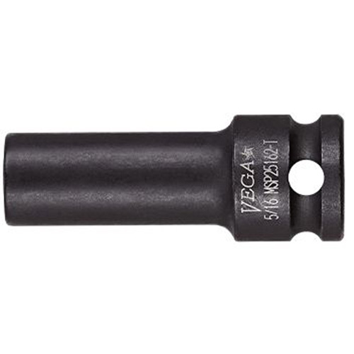 Thin Walled Socket, Impact, 1/2", 3/8" Drive, 6 Points, Deep Absolute Business Supply