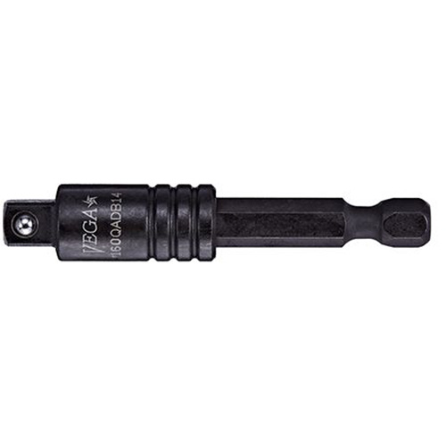 Adaptateur et rallonge pour douille &agrave; d&eacute;clenchement rapide, 1/4" Prise, Dimension m&acirc;le 1/4", Sph&eacute;rique, 3" lo Absolute Business Supply