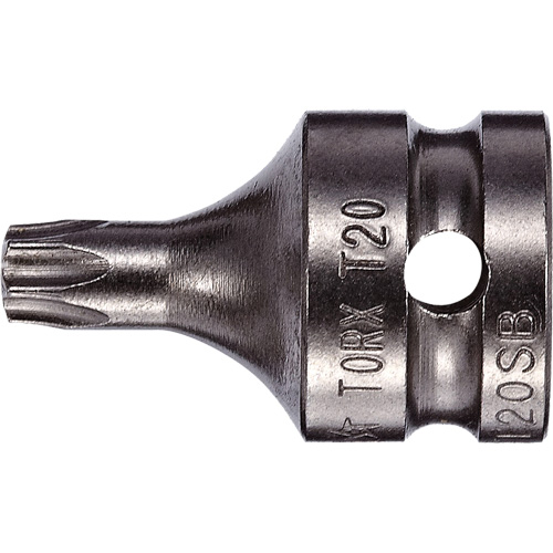 Socket Bit, Torx&reg; Tamper, 8 x 3/4" L, 1/4" Drive Absolute Business Supply