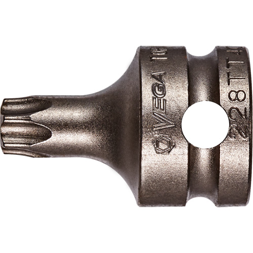 Socket Bit, Torx&reg; Tamper, 25 x 1" L, 3/8" Drive Absolute Business Supply