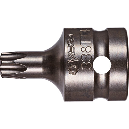 Socket Bit, Torx&reg; Tamper, 30 x 1-1/2" L, 1/2" Drive Absolute Business Supply