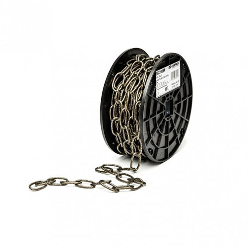 Decorator Chain, Carbon Steel, #10 x 40' (12.2 m) L, 35 lbs. (0.0175 tons) Load Capacity Absolute Business Supply