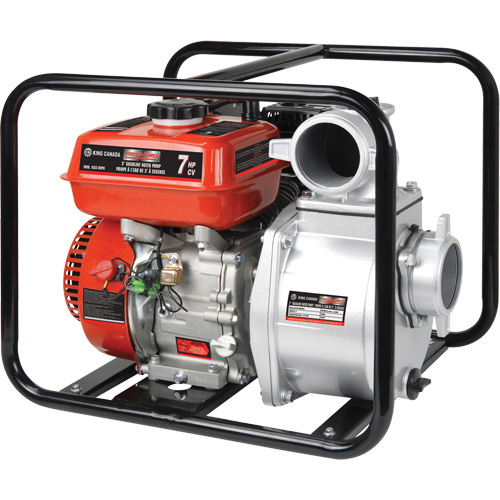 Gas Powered Water Pump, 196 cc, 4-Stroke OHV, 7.0 HP Absolute Business Supply