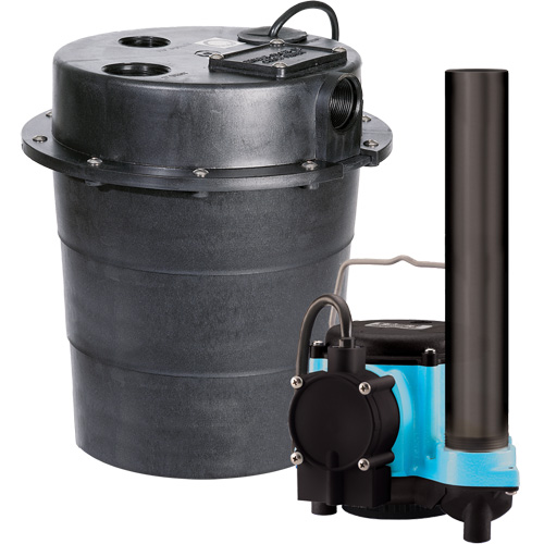 WRS Series Submersible Pump, 45 GPM, 115 V, 9 A, 1/3 HP Absolute Business Supply