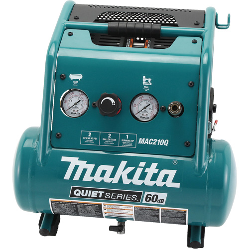 Compresseur d'air s&eacute;rie Quiet, &eacute;lectrique, 2 gal. (2,4 gal. US), 135 PSI, 120/1 V Absolute Business Supply