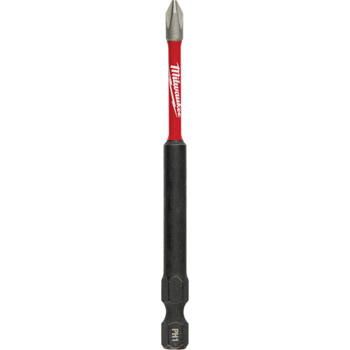 Embouts &agrave; percussion Shockwave Impact-Duty, Phillips, Embout #1, Prise 1/4", Longueur 3-1/2" Absolute Business Supply