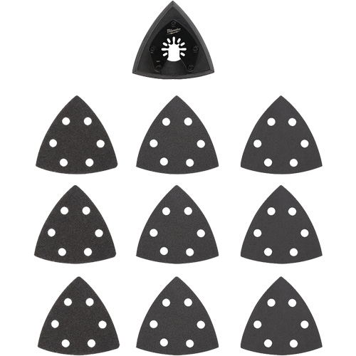 Ensemble pour patin de ponçage triangulaire 3-1/2" Open-Lok Absolute Business Supply