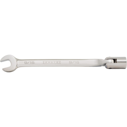 Cl&eacute; mixte &agrave; t&ecirc;te flexible, 12 pans, 3/8", Fini Satin Absolute Business Supply