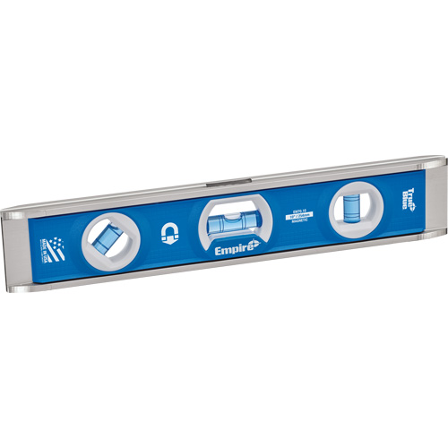 Torpedo Level, 10" L, Aluminum, 1 Vials, Magnetic Absolute Business Supply
