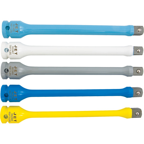 JTLE-5S Jeu de rallonges limiteurs de couple pour cl&eacute; &agrave; chocs, Prise 1/2", Couple de 65 lb-pi/80 lb-pi/100 lb-pi/120 lb-pi/140 lb-pi, Multiple Absolute Business Supply