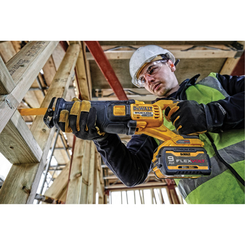 FlexVolt&reg; Max Brushless Reciprocating Saw (Tool Only), 60 V, Lithium-Ion Battery, 0-3000 SPM Absolute Business Supply