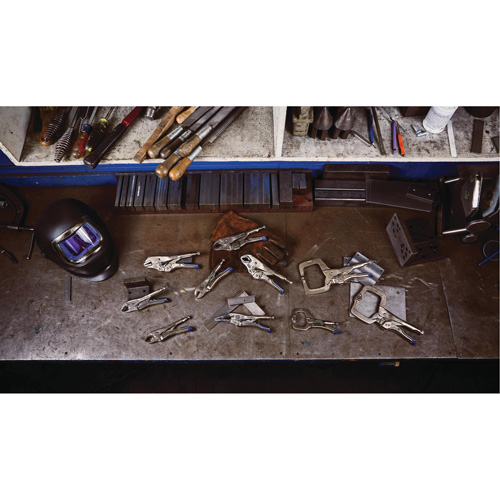 Vise-Grip&reg; Fast Release 7CR Locking Pliers, 7" Length, Curved Jaw Absolute Business Supply