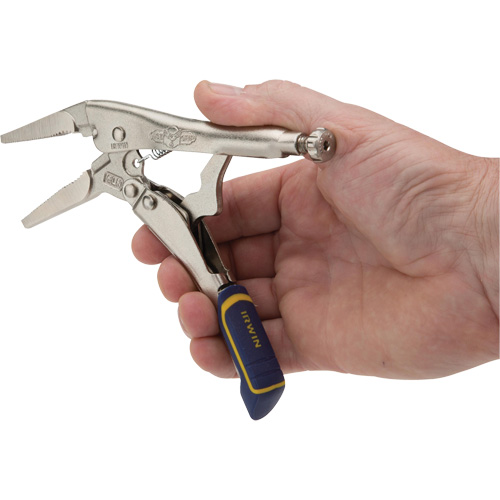 Pince-&eacute;tau avec coupe-fil Vise-Grip Fast Release 6LN, Longueur 6", Bec long Absolute Business Supply