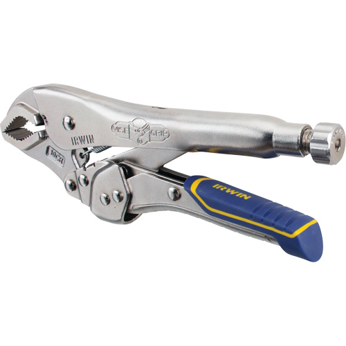 Vise-Grip&reg; Fast Release 10WR Locking Pliers with Wire Cutter, 10" Length, Curved Jaw Absolute Business Supply