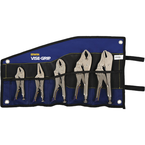 Vise-Grip&reg; Fast Release Locking Plier Set, 5 Pieces Absolute Business Supply