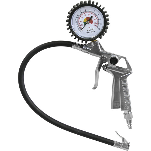 Tire Inflation Gun with Pressure Gauge Absolute Business Supply