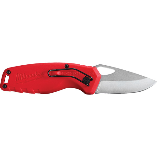 Compact Folding Knife, 2-1/2" Blade, Stainless Steel Blade, Metal Handle Absolute Business Supply