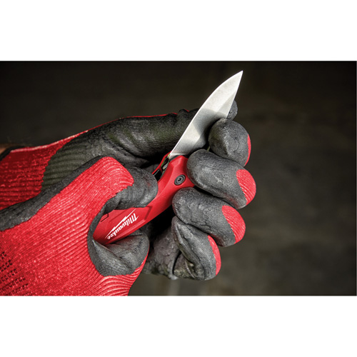 Compact Folding Knife, 2-1/2" Blade, Stainless Steel Blade, Metal Handle Absolute Business Supply