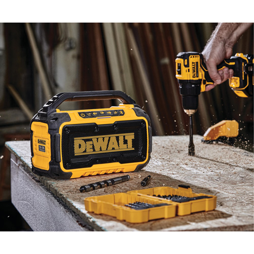 Max Jobsite Bluetooth&reg; Speaker (Tool Only), Lithium-Ion, 12 V/20 V Absolute Business Supply