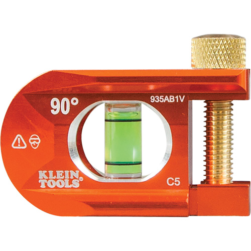 ACCU-BEND Level, 2.5" L, Aluminum, 1, Non-Magnetic Absolute Business Supply