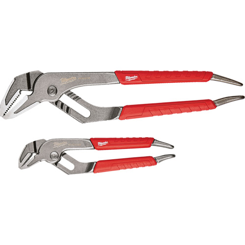Jeu de pinces &agrave; m&acirc;choires droites 6" et 10" &agrave; prise Comfort Grip, 2 Morceaux Absolute Business Supply