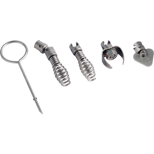 Ensemble de fixation de la petite t&ecirc;te de c&acirc;ble &agrave; placage Rust Guard Absolute Business Supply