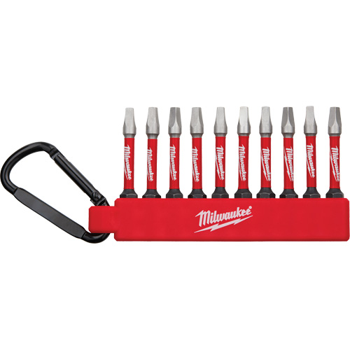 Shockwave Impact Driver Bit Set, Square, #2, 1/4" Drive Absolute Business Supply
